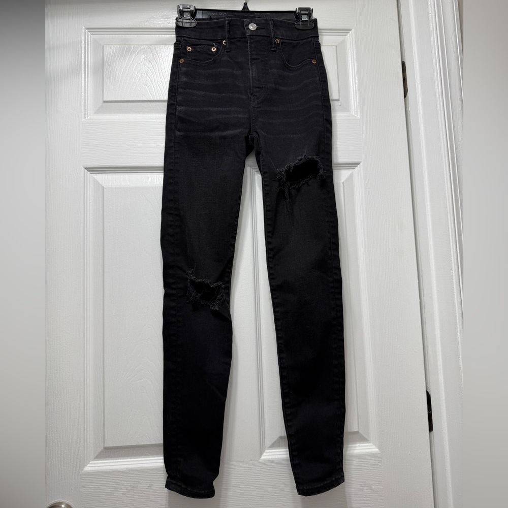 American Eagle Outfitters Black/Charcoal Jeans
